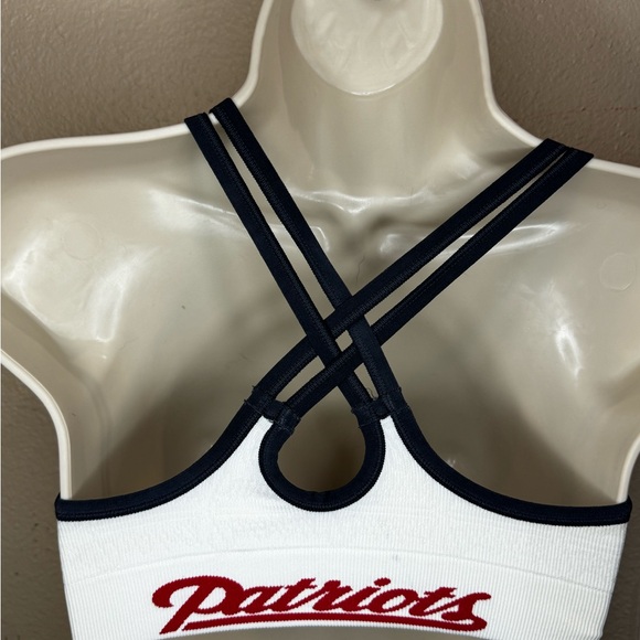 NUX White and Black Sports Bra - Picture 8 of 10